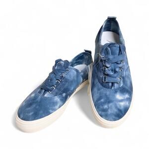 J. Crew Harbor Blue Tie-Dye Sneakers Size 6H (6.5) NWOT